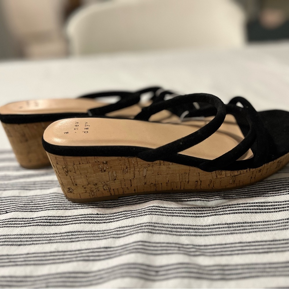 A New Day platform sandals.